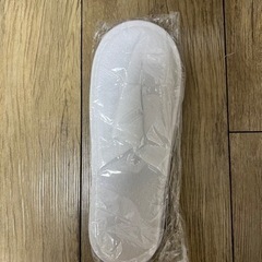 業務用 スリッパ 軽量 不織布 掃除 厚手 やさしい履き心地 ホワイトの画像