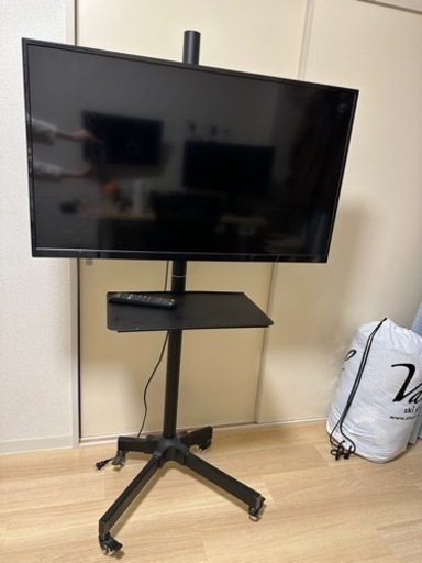 【決まり済】2018年製40vテレビとテレビスタンド