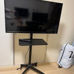 【決まり済】2018年製40vテレビとテレビスタンド