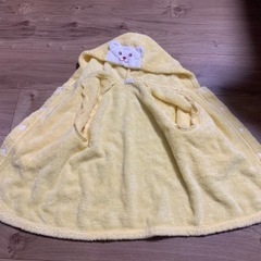 定価7700円　美品　ミキハウス　バスポンチョの画像