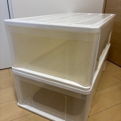 衣装ケース2つセット
