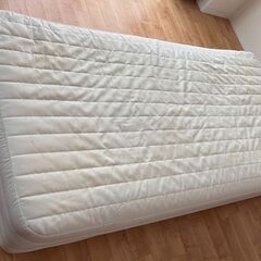 無印良品　マットレス（ボンネルコイル）　※木製脚付き