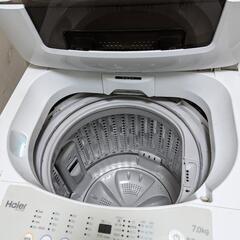 Haier洗濯機　7キロ　取扱説明書ありの画像