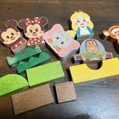 ①ディズニー積木