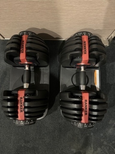 可変式ダンベル 24kg×2個 ranker