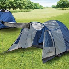 【相手決定】美品 2ルームテント 超大型サイズ モンターナ 4～...