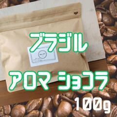 自家焙煎コーヒー豆100g　『ブラジル アロマショコラ』