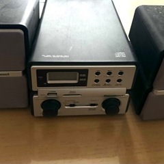 SD/CD マイクロコンポ DCP-300BK【ジャンク】の画像