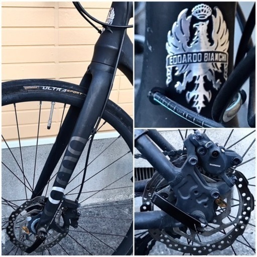 Bianchi ビアンキ 定価17万円程 Roma1 最高峰 クロスバイク 油圧ディスク BIANCHI(ビアンキ) ROMA1(ローマ1)DISC 完成車 2019 | サイクル