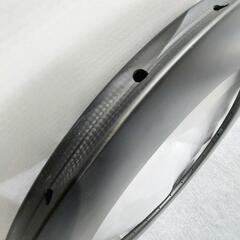 ディスクロードバイク用カーボンホイールリム80mm片側1個の画像