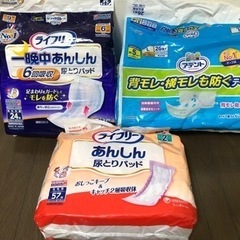 大人用紙オムツ、尿取りパットの画像