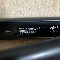 【お話し中】サロニア　ヘアアイロン　ジャンク品の画像