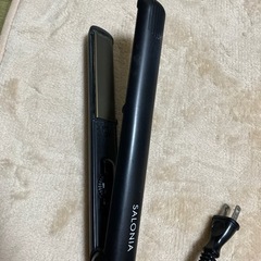 【お話し中】サロニア　ヘアアイロン　ジャンク品の画像