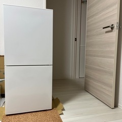 冷蔵庫と冷蔵庫マットのセット 取り引き中