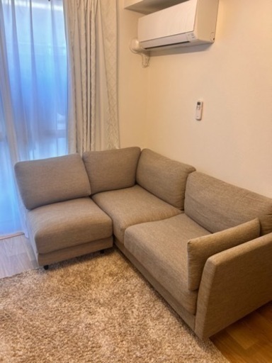 ソファ 3人掛けソファ　ニトリ　
譲ります