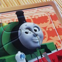 【アポロのピクチュアパズル】 きかんしゃトーマス レッツゴートーマス 20ピース 子ども向けパズル　塗り絵の画像