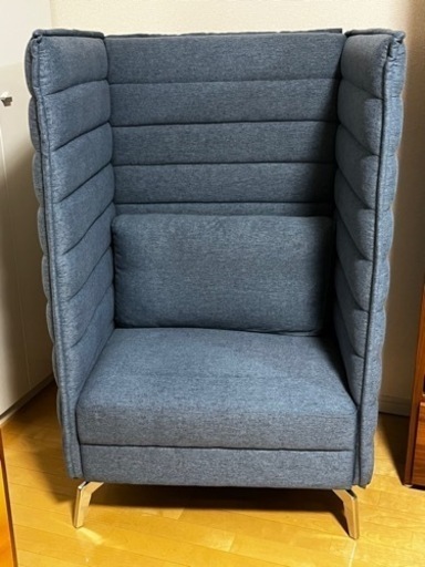 ハイバックソファ　一人掛け 一人用ブース