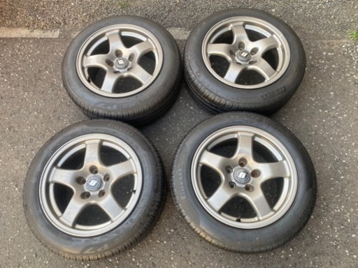 美品 bnr32 純正ホイール タイヤ バリ山 スカイライン GTR 日産