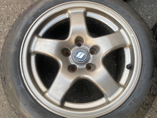 美品 bnr32 純正ホイール タイヤ バリ山　スカイライン　GTR  日産