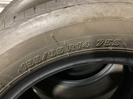 値下げ夏ﾀｲﾔ155/65R14