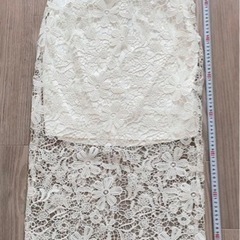 【数回着用】花柄スカート
