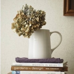 現品写真　水やりなしでずっと飾れる本物の紫陽花　ドライフラワー紫陽花　あじさいの画像