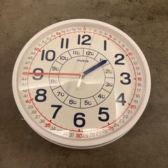 知育時計　あげます