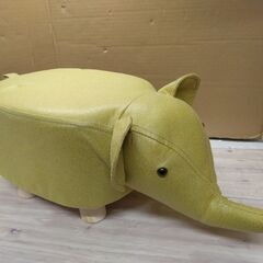 美品　SDGYS3G　アニマルスツール　像　ゾウ　50×25×2...