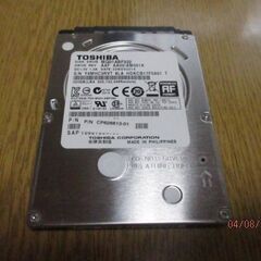 4/08,HDD,あげます、東芝320GB、