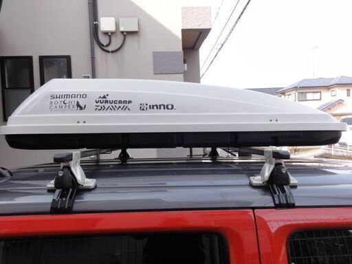 きくらげのヒゲ　Inno ルーフボックス　BR460 中古 inno ルーフボックス BR603 白 中古 左開き ルーフBOX 小型車