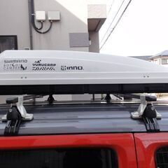 ルーフボックス【ルーフレール不要！】 完全防水 510L ルーフ