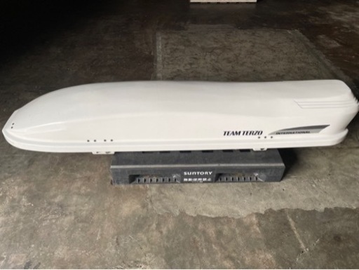 TERZO  ルーフボックス　ホワイト