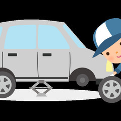 輸入車、国産車問わず、タイヤ付け替え　2500円にておこないます　