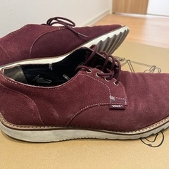 28センチ　メンズブーツ　ワインレッド