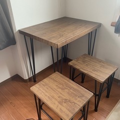 ゲーミングチェア　テーブル椅子セット