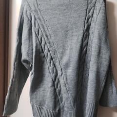 【新品未使用】ドレスキップケーブル網ニットＬの画像