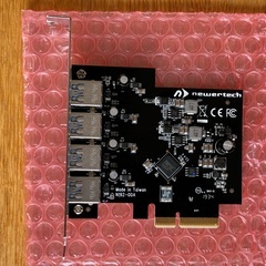 Newertech MAXPower USB拡張カードの画像