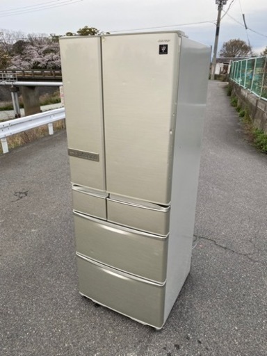 ‍♀️☘️大阪市から阪南市まで配達設置無料‍♀️シャープ冷蔵庫515L保証有り