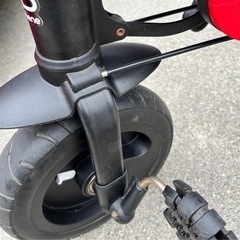三輪車　折りたたみ可　大人用ハンドルありの画像