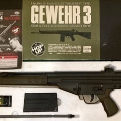 電動ガン 東京マルイ H&K Ｇ３A3  箱と説明書付き　美品