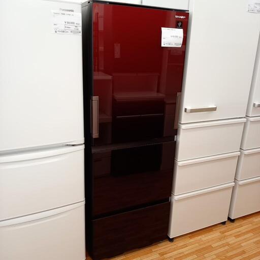 ★ジモティ割あり★ SHARP　冷蔵庫　21年製　350L　クリーニング済　YJ2190
