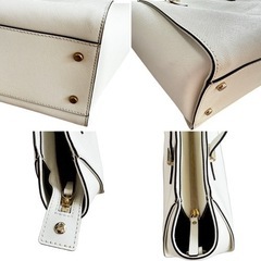 未使用品 Kate spade NEW YORK ケイトスペード ハンドバッグ ショルダーバッグ 2WAY ホワイト 白の画像