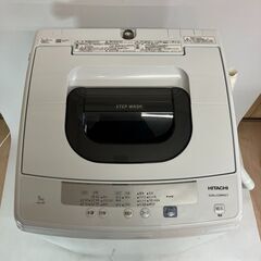 【取引成立】HITACHI 日立 全自動洗濯機 NW-50E 2020年製 5㎏【中古】の画像