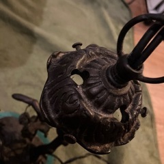 アンティーク　ランプ　アイアンの画像
