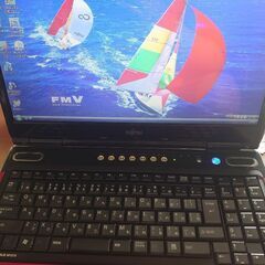 FMV-BIBLO NF/D75 ジャンク品　ノートンパソコン