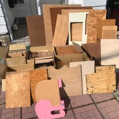 ★家具解体・ベニヤ等端材★工作・キャンプ・DIY等に　