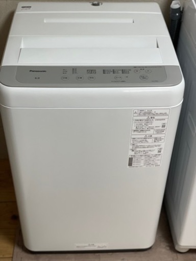 送料・設置込み可　洗濯機　6kg Panasonic 2023年