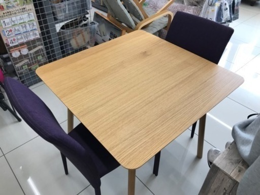 ☆ジモティ割あり☆ IKEA ダイニングテーブルセット イス2脚