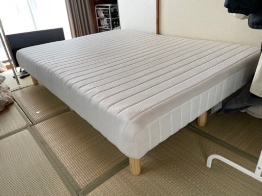 ロウヤ 足付き ダブルベット コイル入