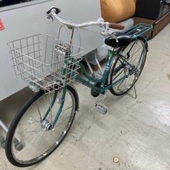 A2404-206 ブリヂストン 26インチ自転車 前カゴ・荷台...
